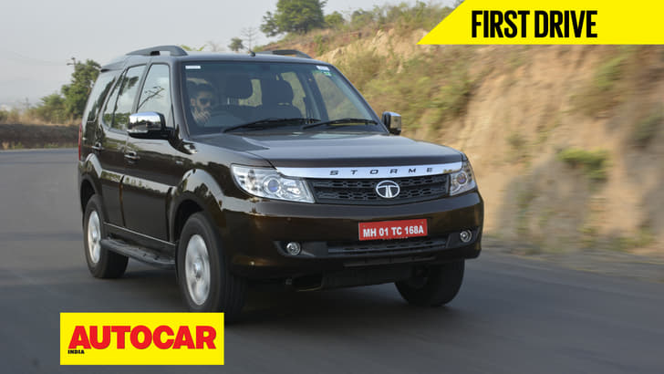 Tata Safari Storme facelift video review